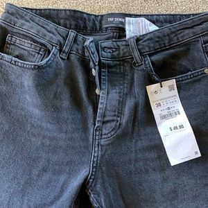 Zara TRF 90s mid rise jeans.